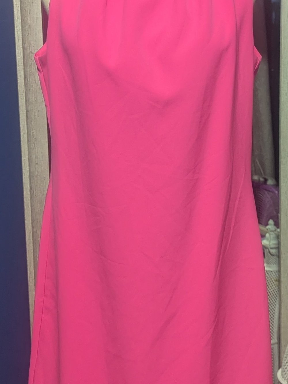 Sail to Sable Fuchsia Sleeveless Mini Shift Dress